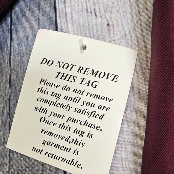 MOSHITA COUTURE 3 Piece Pink & Burgundy Ruffle Jewelled Beads Button Size 18W - Picture 12 of 16